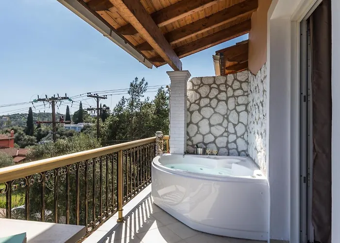 Aloe Seaview With Private Hot Tub By Konnect Appartement Dassia (Corfu)